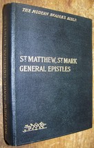 1916 St Matthew And St Mark And The General Epistles Antique Bible Study... - $9.89