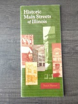 Historic Main Streets of Illinois Travel Planner by ICMC 2002 brochure - $14.95