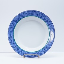 Dansk Mosaic Tile Bowl Soup Dinnerware Ivy Portugal -  9 in Porcelain - £11.95 GBP