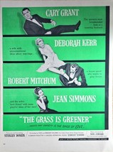 THE GRASS IS GREENER - Cary Grant - Robert Mitchum Movies-1960 Vintage P... - $239.65 MXN