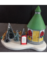 TREES FOR SALE CHRISTMAS SPIRIT HOLIDAY PORCELAIN TREE SELLING CABIN HOU... - $36.69 CAD