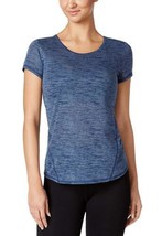 allbrand365 designer Ideology Womens Heathered Marled T-Shirt Color Lucky Blue L - £21.24 GBP