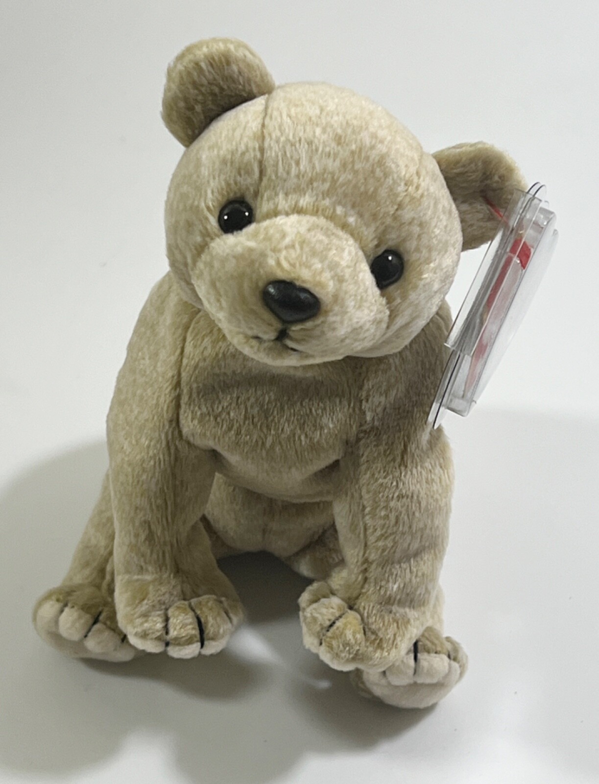 1999 Ty Original Beanie Babies ALMOND The Bear w/tags (7 inches) - $8.90