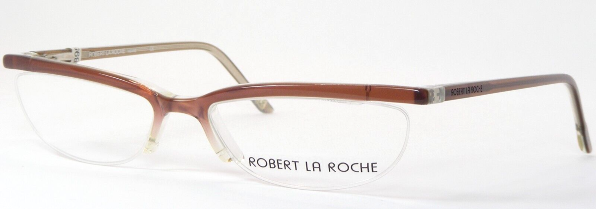 Vintage ROBERT LA ROCHE Vienne Dynamat 639-02 Lila Marrón Claro Gafas 51... - $113.84