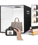 Portable Photo Studio Light Box, Puluz 16&quot;X16&quot; Professional Dimmable Sho... - £62.15 GBP