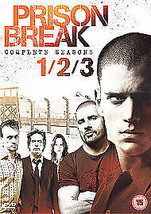 Prison Break: Complete Seasons 1-3 DVD (2008) Dominic Purcell Cert 15 18 Discs P - £14.90 GBP