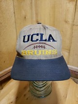 Vintage 90s UCLA Bruins Brown/Black Snapback Retro Hat By California Headwear - £17.91 GBP