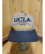 Vintage 90s UCLA Bruins Brown/Black Snapback Retro Hat By California Hea... - £18.93 GBP