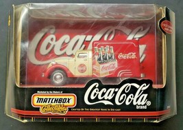 Vtg 1998 Matchbox Collectibles 1937 Dodge Air Flow Coke-Cola Colors NOS U127 - £15.73 GBP