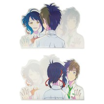 New Your Name Mitsuha Miyamizu and Taki Tachibana Anime Decal Sticker Ca... - £15.66 GBP