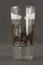 Vintage Barware Bartlett Collins CIRCUS Tent Theme CLOWNS Parade Tumbler... - £10.22 GBP