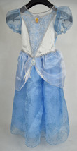 Cinderella Ball Gown Dress Movie Disney Store Halloween Costume M 7 - 8 Girls - £23.74 GBP