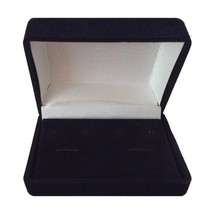 Black Velvet Gift Box for Cuff Links &amp; Studs - $8.21 CAD