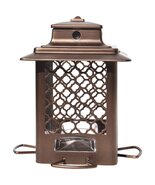 More Birds Bronze Metal Hopper Bird Feeder, Sunflower and Mixed Seed, 4 ... - $79.53 CAD