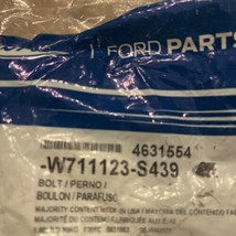 2005-2014 FORD MUSTANG LOWER CONTROL ARM MOUNTING BOLT;NOS OEM FORD W711... - £4.95 GBP