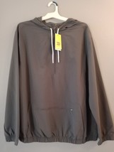 All in Motion Men&#39;s Grey Gray Nylon Jacket With Hood XXL New with Tags - $265.98 MXN