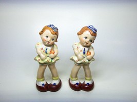 2 Vintage Little Girl Figurines Japan - £11.59 GBP