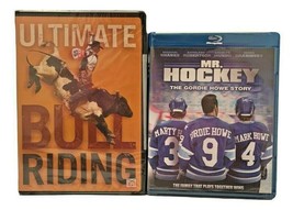 Ultimate BullRiding Extreme Sport DVD Mr Hockey The Gordie Howe Story BluRay - £15.40 GBP