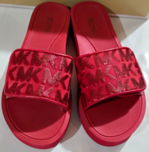Michael Kors Women&#39;s MK Slide Gradient Smokey Rose Rainbow Crystal Stone... - $69.99