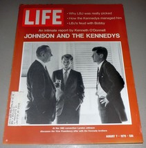 Life Magazine August 7, 1970 - LBJ &amp; Kennedys, Joe Namath &amp; Ann-Margaret - $12.25