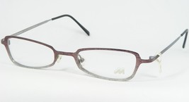 Nos Vintage Meitzner Isora 5095 Mauve Gradient Silver Eyeglasses 48-16-135mm - £60.89 GBP