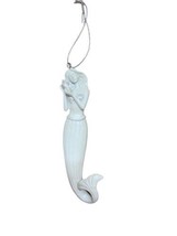 Midwest White Mermaid W Shells Christmas Ornament  5.5 inch - £8.08 GBP