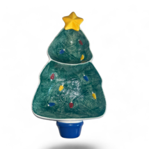 VTG Hallmark Christmas Tree Candy Dish - £8.48 GBP