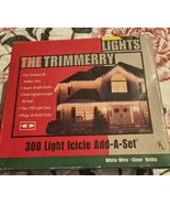 NOS Foremost 300 Icicle Add A Set Indoor Outdoor Christmas Lights - €16,99 EUR