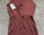 Becca Breezy Basics Convertible Cover-Up Dress  Bronze Size Large Elasti... - $23.36