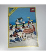 LEGOLAND 6381 Town Motor Speedway Instruction Manual Book ONLY 1987 -B - £4.64 GBP
