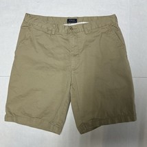 Polo Ralph Lauren Tan Men’s Shorts Size 36 X 9.5” Inseam Flat Front Casual - $16.74
