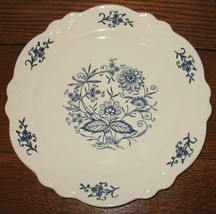 Vintage Homer Laughlin Imperial Blue Dresden 10 1/4&quot; Dinner Plate Replac... - £14.71 GBP