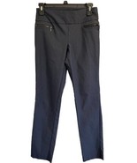 Calvin Klein Womens Pants Size 2 Blue Pants Trousers Zip Pocket - $20.59