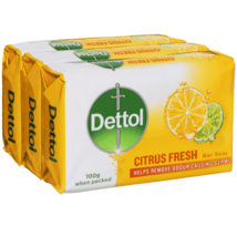 Dettol Bar Soap 3 x 100g – Citrus Fresh - £52.80 GBP