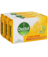 Dettol Bar Soap 3 x 100g – Citrus Fresh - $1,278.38 MXN