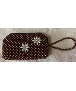 ⭕VTG, Art Deco, Wallet, bag, vintage, 70s, Wallet, with beads, to put gl... - $358.07 MXN
