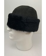 North King JJ Seifter &amp; Sons Leather &amp; Fur Trim Black Cossack Ushanka US... - £28.06 GBP