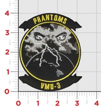 4&quot; Marine Corps VMU-3 Phantoms Wing Squadron Glow In The Dark Embroidered Patch - £23.17 GBP