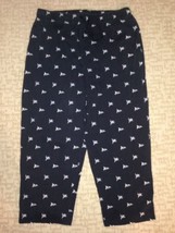 Harbor Bay Big &amp; Tall Men&#39;s Navy Blue Pajama Bottoms Pants Sz:2XLT Elast... - £16.30 GBP