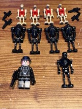 Star Wars Toy Minifigures Imperial Captain B1 B2 Droids 10 Item Minifig Mix Lot - £19.32 GBP