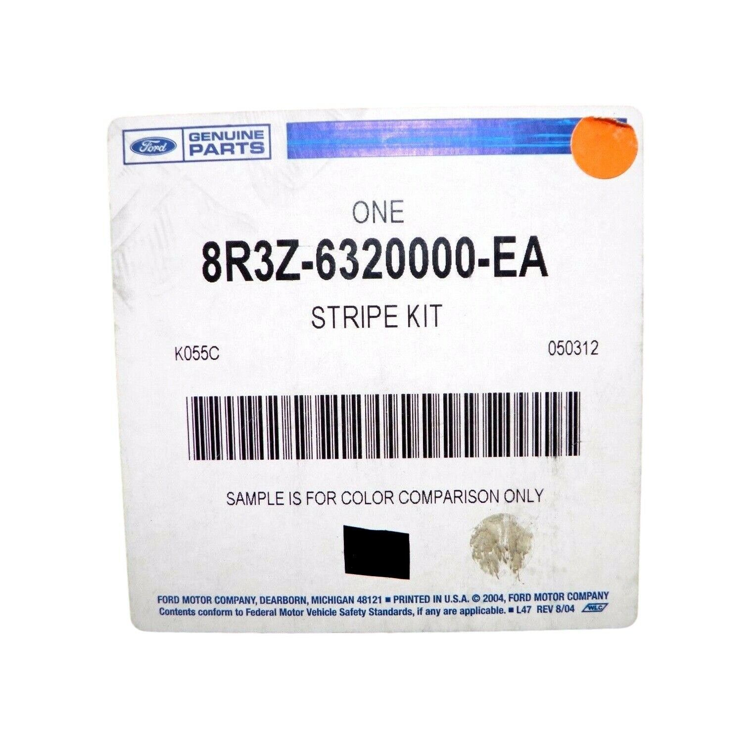 Genuine OEM Ford 8R3Z-6320000-EA Right Hand Hood Stripe Tape Decal (Ebony) - $325.75
