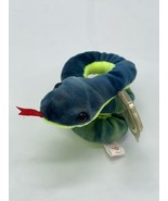 TY Beanie Baby Hissy Snake PVC 1997 Vintage 90&#39;s - $27.55 CAD