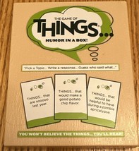 The Game of Things Humor In A Box  Card Game - Ages 14 and up - $8.00