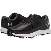 Under Armour Men&#39;s Charged Draw Black RST Golf Shoe 3024562-001 Size 7 - $124.99