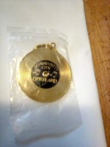 Vtg NOS Oryland Metal Keychain &quot;Do Wah Ditty City&quot; Opry Country Music - £4.55 GBP