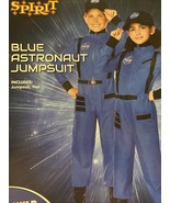 Spirit Halloween Blue Astronaut Jumpsuit Child Medium ( 8-10) NWT - $529.91 MXN