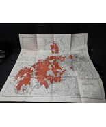 1939 White Mountain National Forest NH &amp; Me. Map w/ 1938 Hurricane Restr... - $2,815.46 MXN