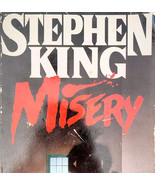 1987 Stephen King Misery Suspense Thriller Vintage Paperback Horror HBS - $365.67 MXN