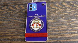Georgia Bureau Of Investigation GBI Cyber Crime Center Challenge Coin #263W - £38.21 GBP