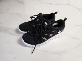 Nike Free Run 7y Big Kids Shoes Black/White DD0163-004 - £30.79 GBP